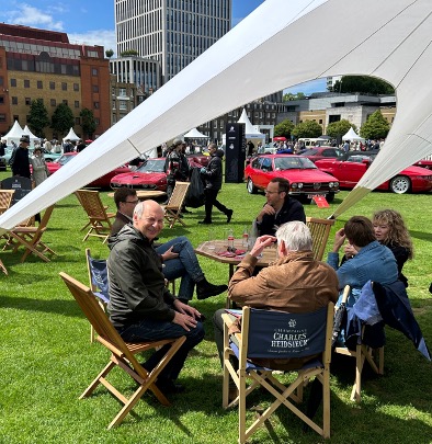 MICA meets at London Concours summer garden party